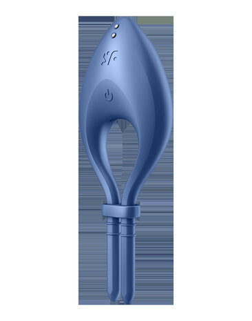 Satisfyer Satisfyer - Bullseye - Cockring Vibrator - Blue