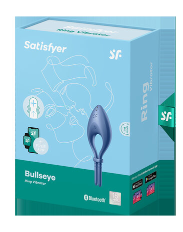 Satisfyer Satisfyer - Bullseye - Cockring Vibrator - Blue
