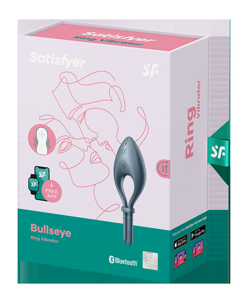 Satisfyer Satisfyer - Bullseye - Cockring-Vibrator - Dunkelblau