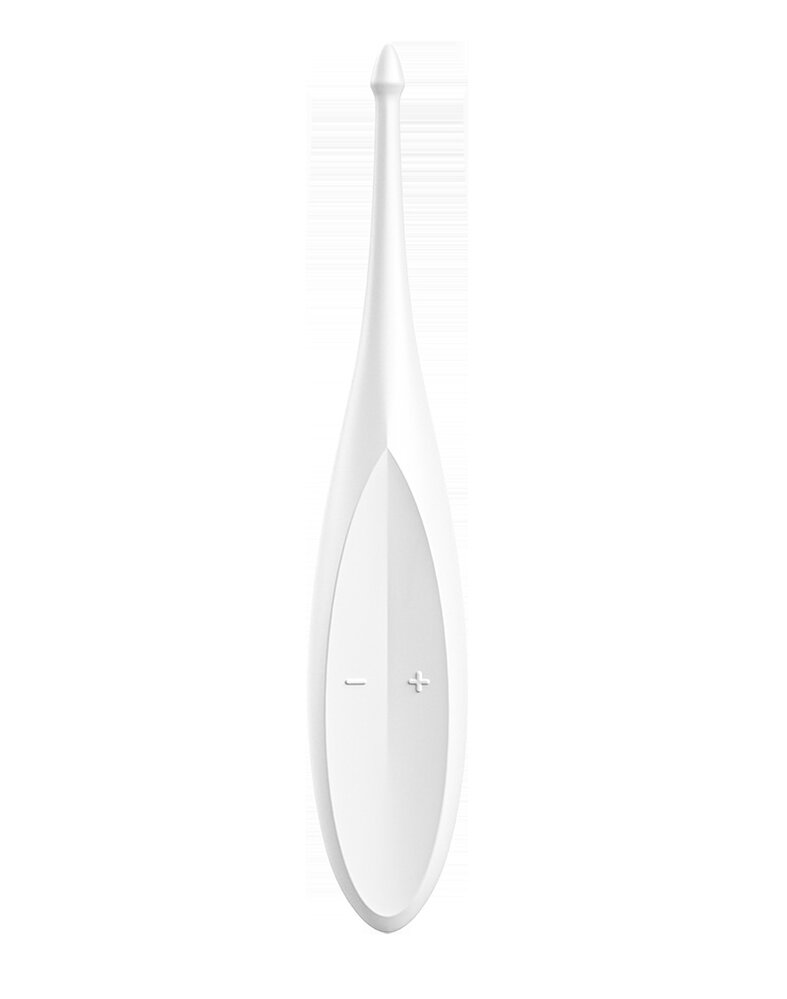 Satisfyer Twirling Fun - Vibromasseur Pin Point - Blanc