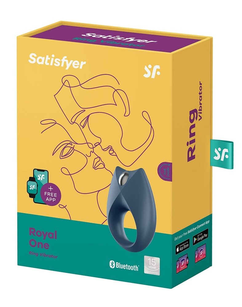 Satisfyer Satisfyer Cock Ring Royal One / incl. Bluetooth and App Satisfyer Satisfyer Cock Ring Royal One / incl. Bluetooth and App