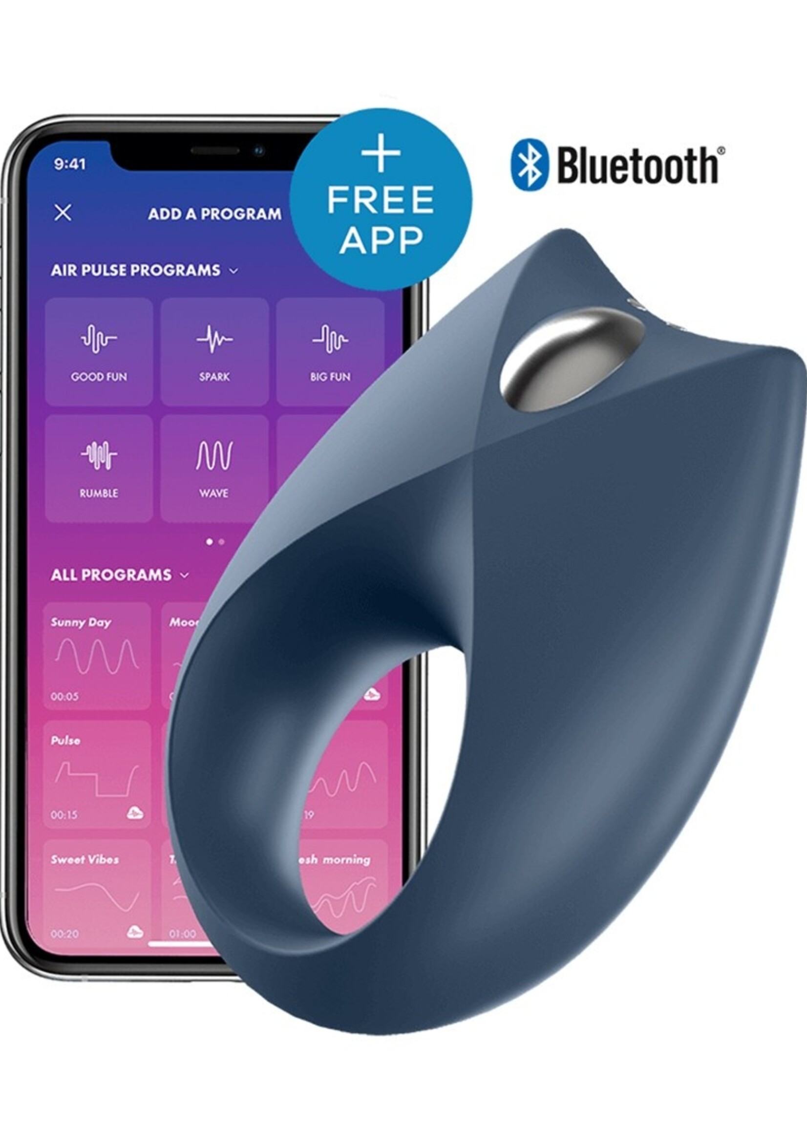 Satisfyer Royal One – Penisring met app-bediening
