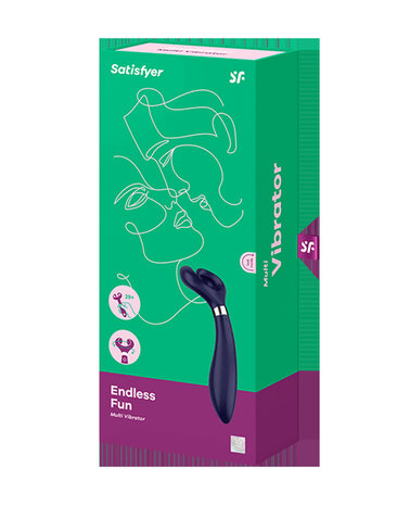 Satisfyer Partner Endless Fun – Vibrator voor stellen met 180° draaibare kop Satisfyer Partner Endless Fun – Vibrator voor stellen met 180° draaibare kop