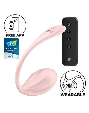 Satisfyer Ribbed Petal Rose – Paarvibrator mit G-Punkt-Stimulation