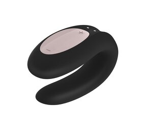 Satisfyer Double Joy - Zwart Satisfyer Double Joy - Zwart