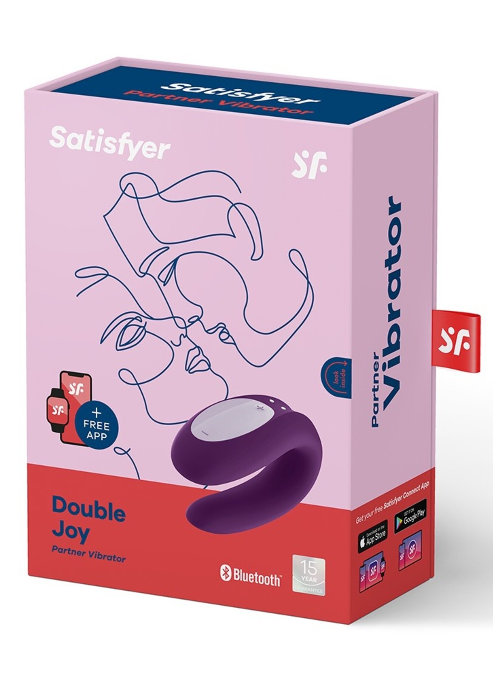 Satisfyer Double Joy – Paarvibrator mit App-Steuerung
