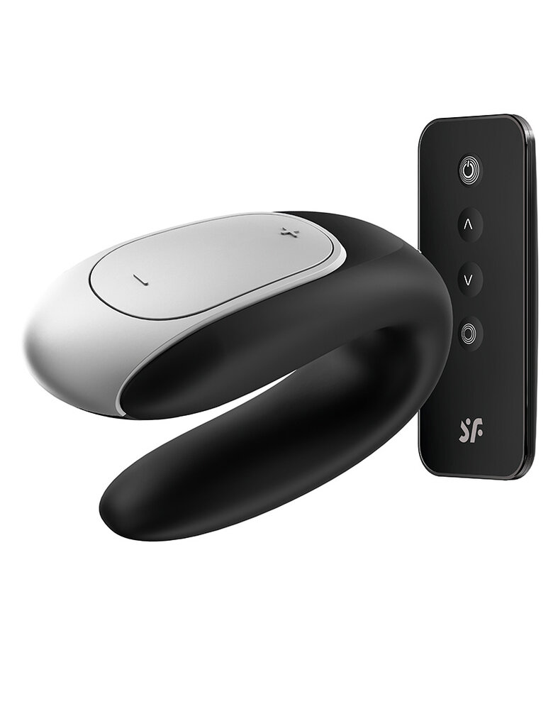 Satisfyer Dubbel plezier – Vibrator voor stellen met app-bediening Satisfyer Dubbel plezier – Vibrator voor stellen met app-bediening