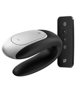 Satisfyer Double Fun - Luxe Koppel Vibrator - Zwart