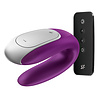 Satisfyer Double Fun - Vibromasseur de luxe pour couple - Violet