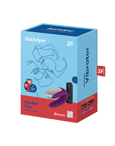 Satisfyer Double Fun – Paarvibrator mit App-Steuerung