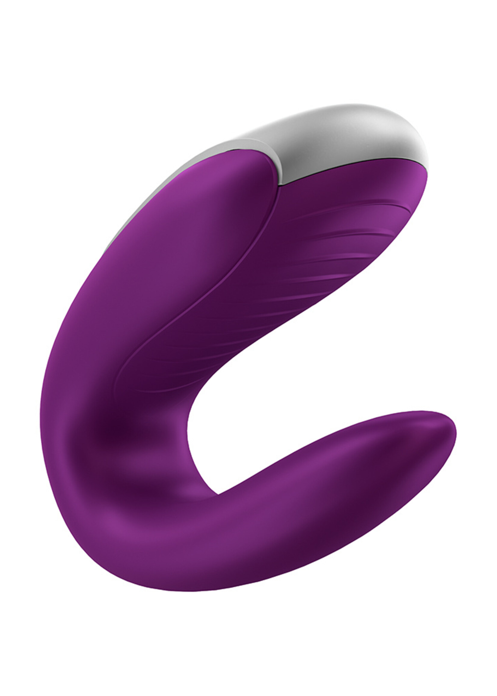 Satisfyer Double Fun - Vibromasseur de luxe pour couple - Violet