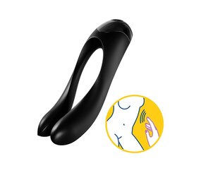 Satisfyer Candy Cane - Noir Satisfyer Candy Cane - Noir