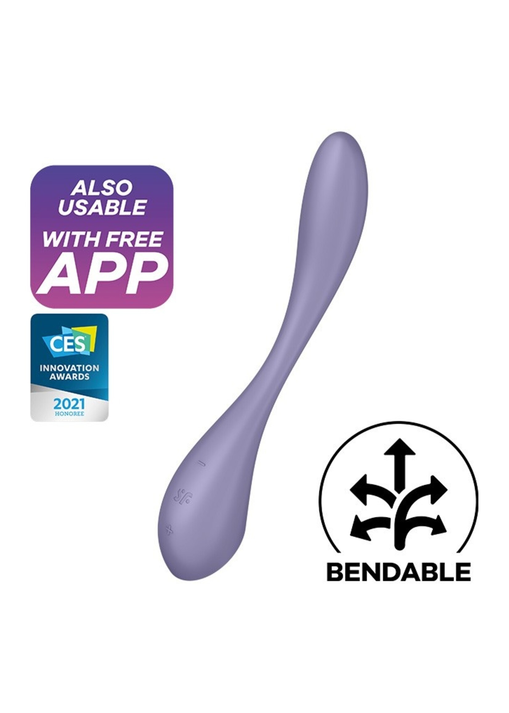 Satisfyer G-Spot Flex 5+ – G-spot vibrator met app-bediening