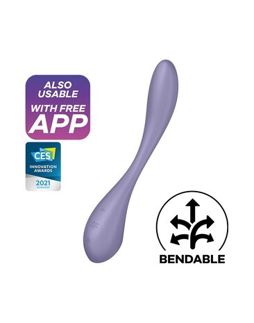 Satisfyer G-Spot Flex 5+ – G-Punkt Vibrator mit App-Steuerung