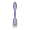Satisfyer G-Spot Flex 5+ - Vibromasseur flexible pour point G (avec contrôle par application) - Lilas