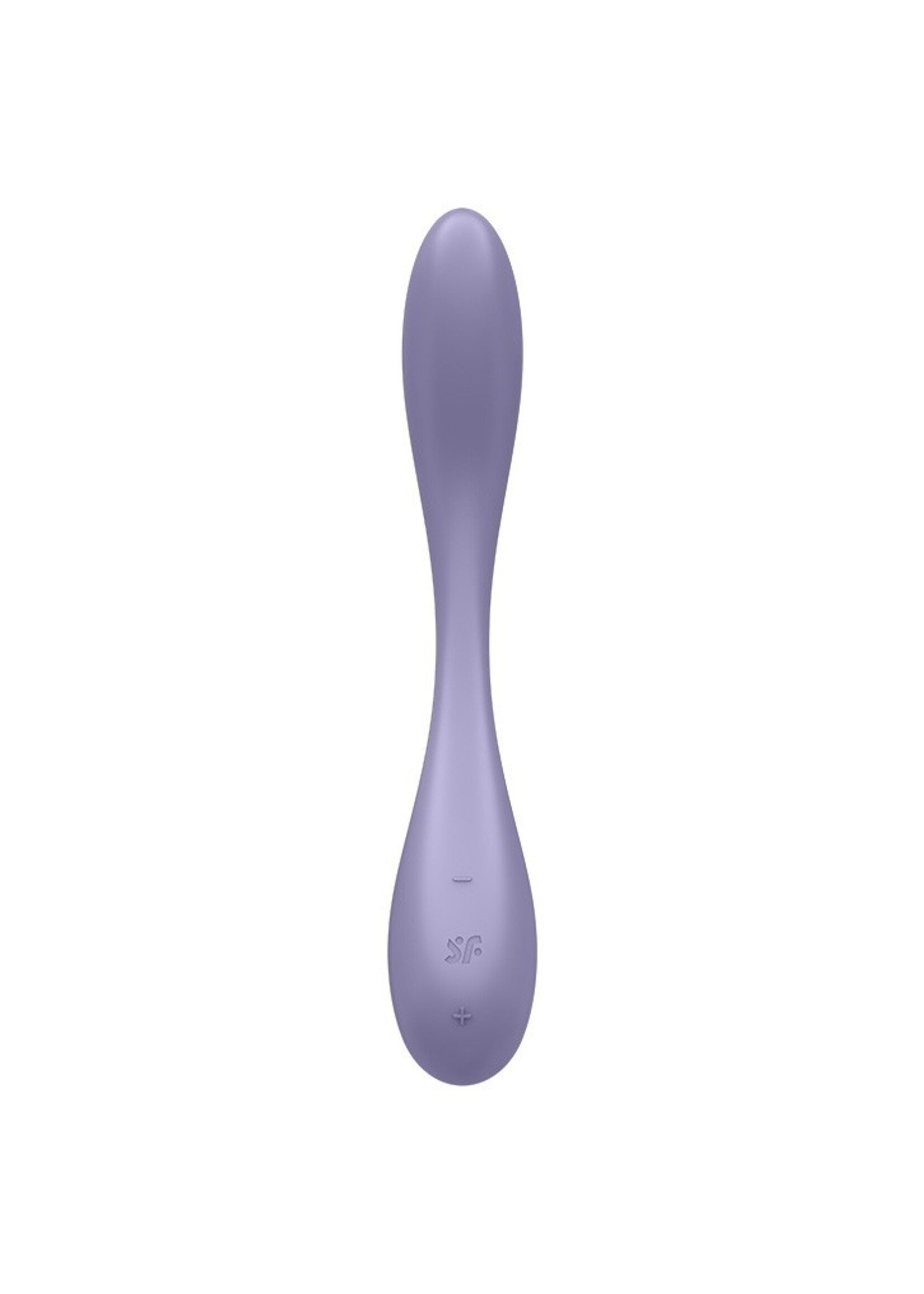 Satisfyer G-Spot Flex 5+ - Vibromasseur flexible pour point G (avec contrôle par application) - Lilas