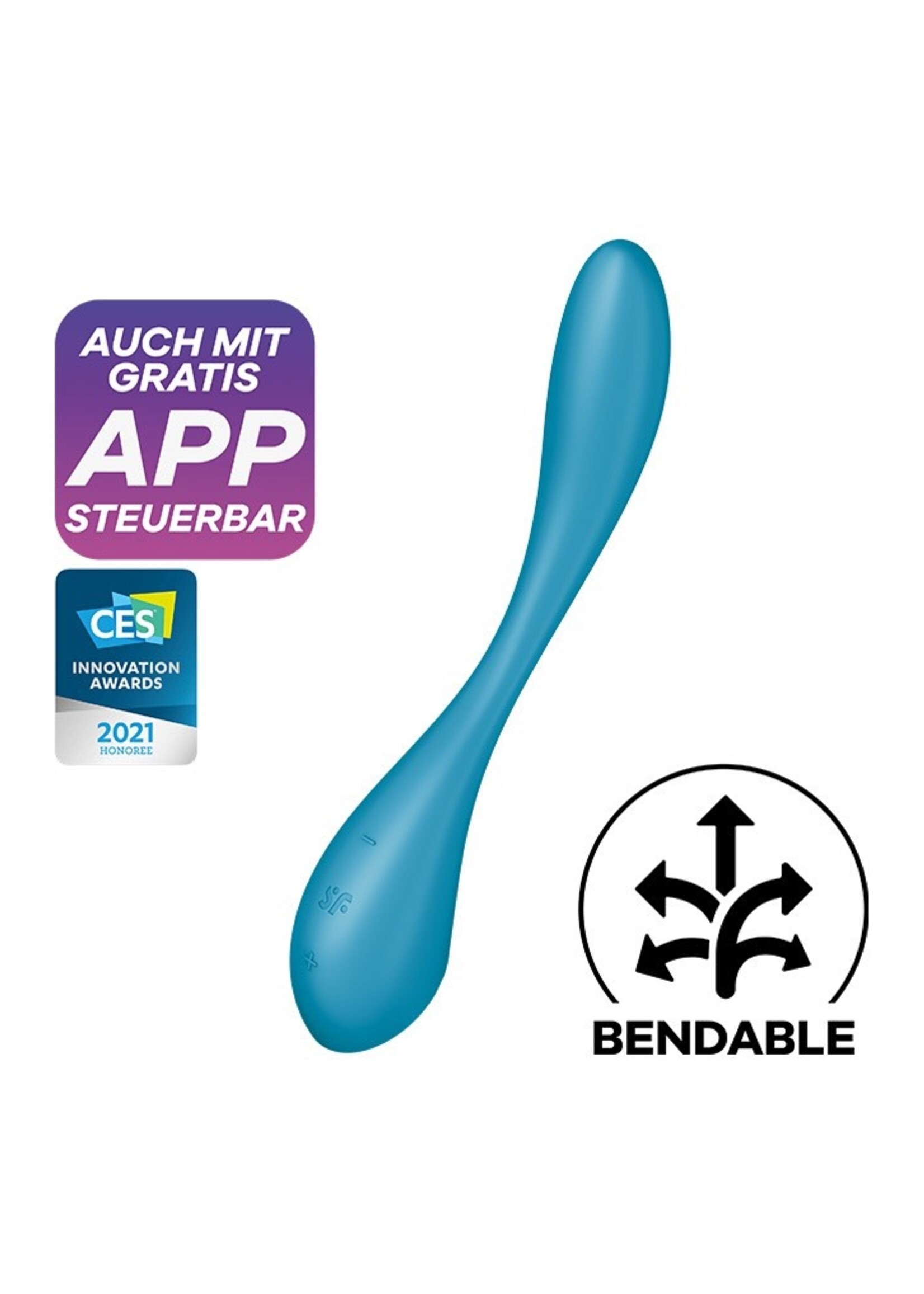 Satisfyer G-Spot Flex 5+ – G-spot vibrator met app-bediening