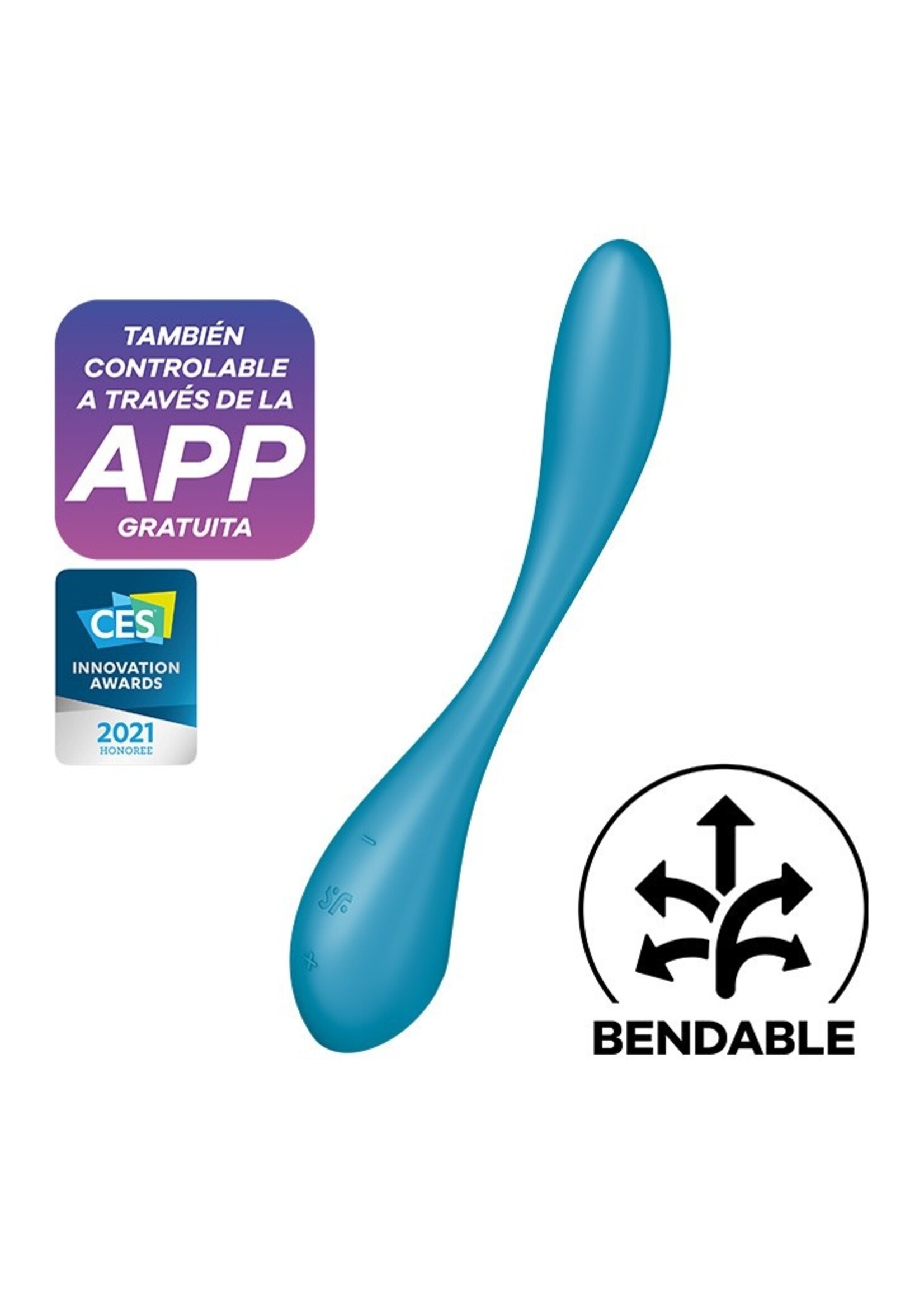 Satisfyer G-Spot Flex 5+ – G-spot vibrator met app-bediening