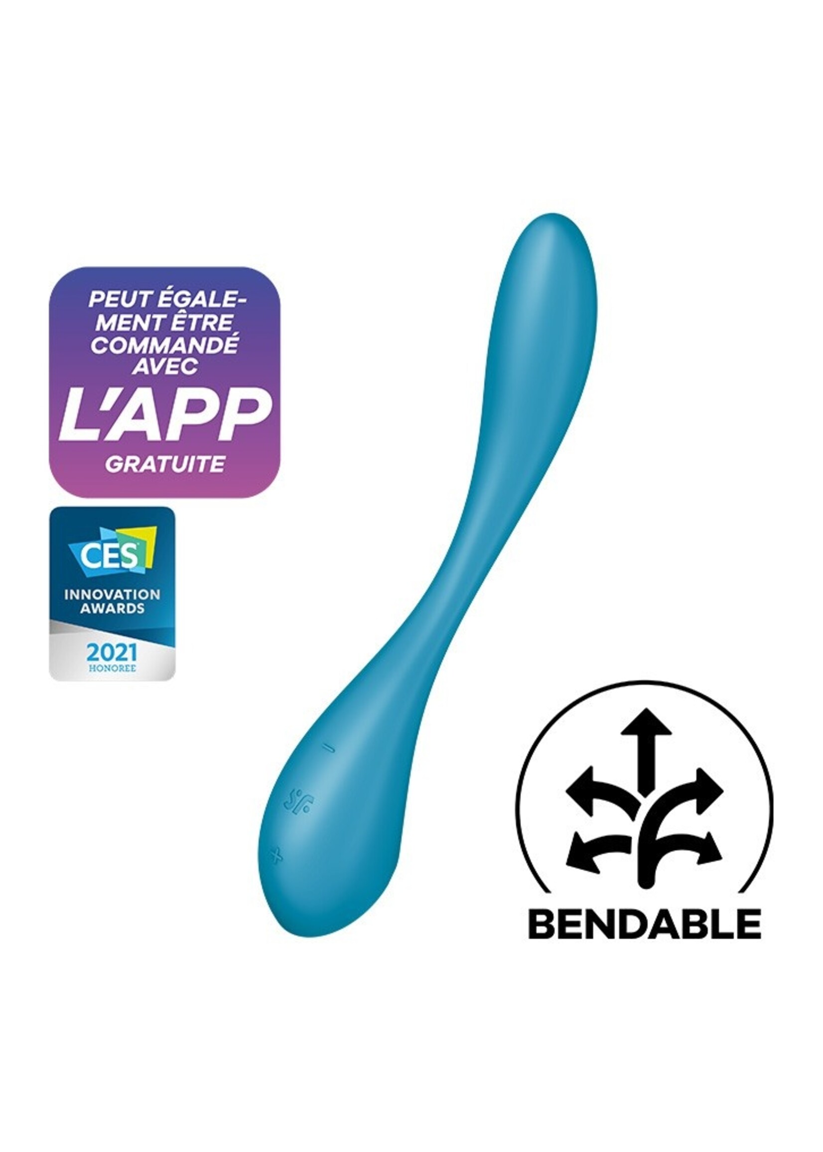 Satisfyer G-Spot Flex 5+ – G-spot vibrator met app-bediening