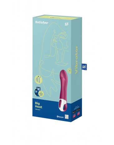 Satisfyer Big Heat – G-Punkt Vibrator mit Wärmfunktion
