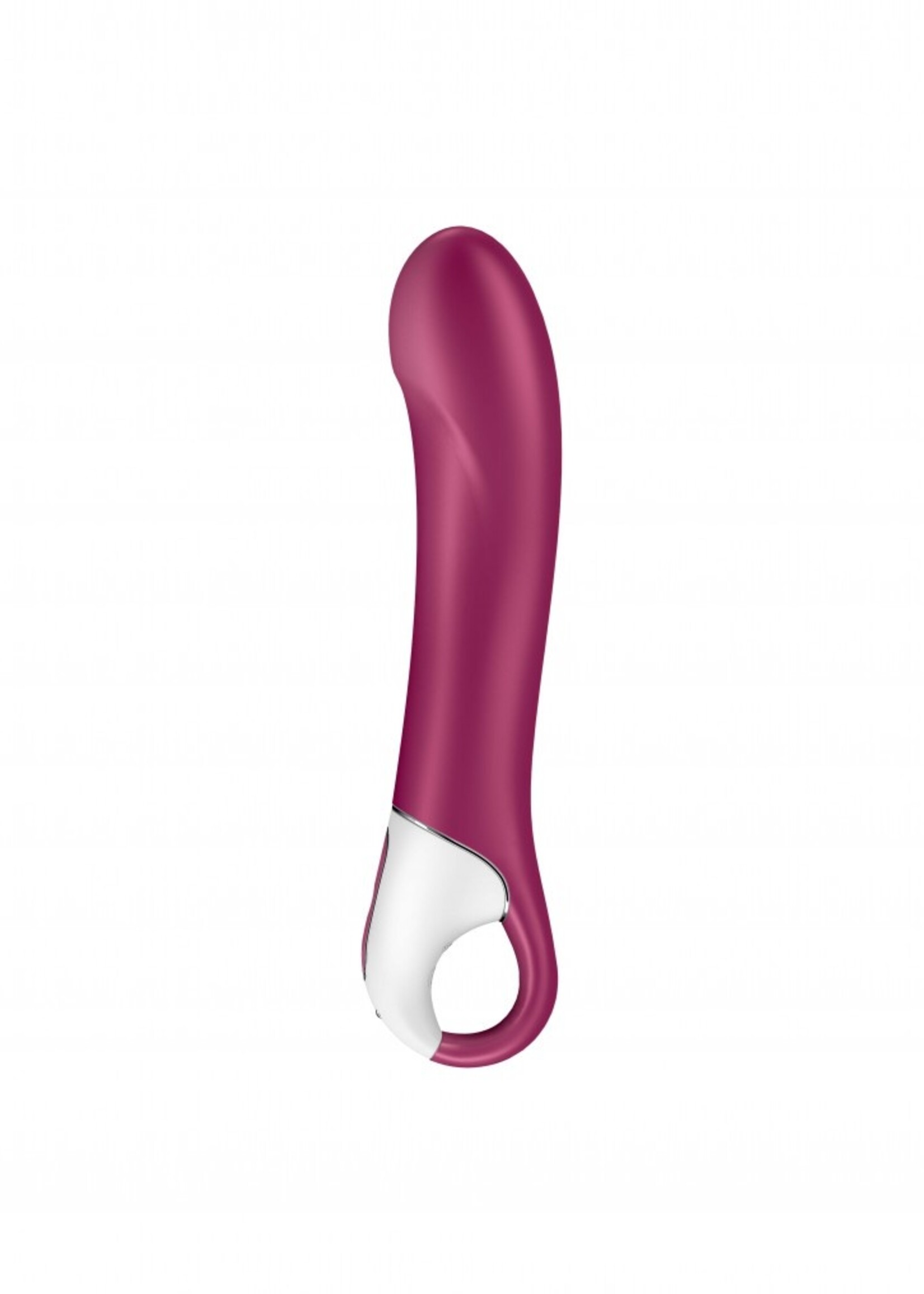 Satisfyer Big Heat - Vibromasseur chauffant pour point G - Berry