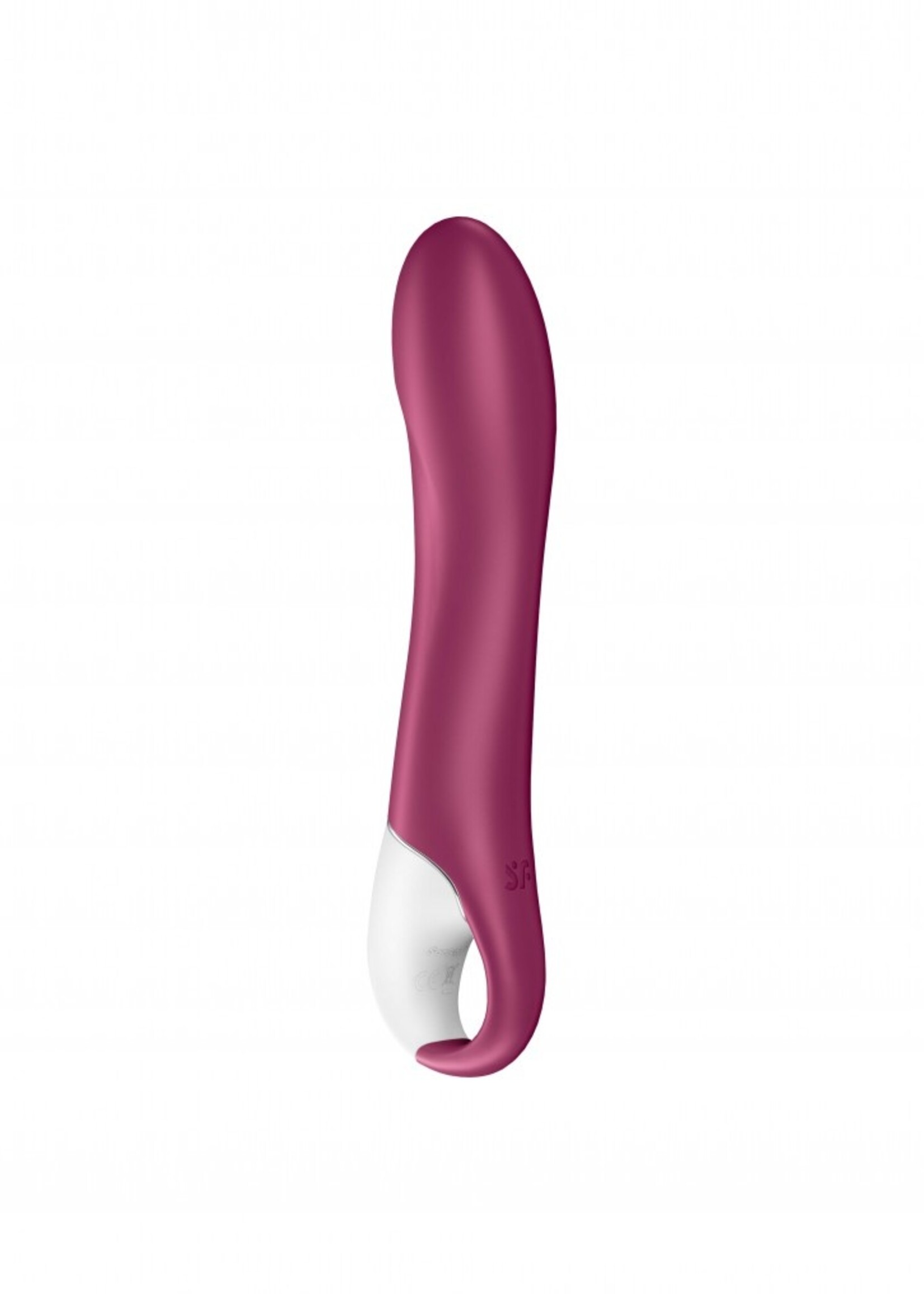Satisfyer Big Heat - Vibromasseur chauffant pour point G - Berry