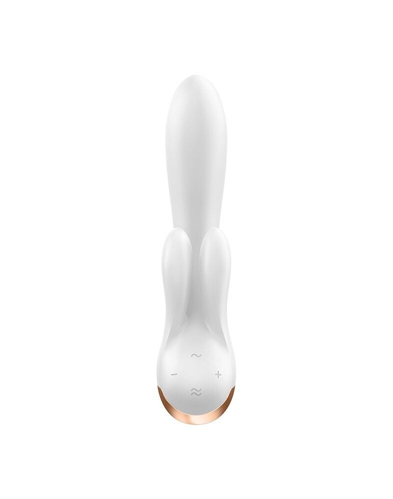 Satisfyer Double Flex – Rabbit Vibrator mit App & 3 Motoren
