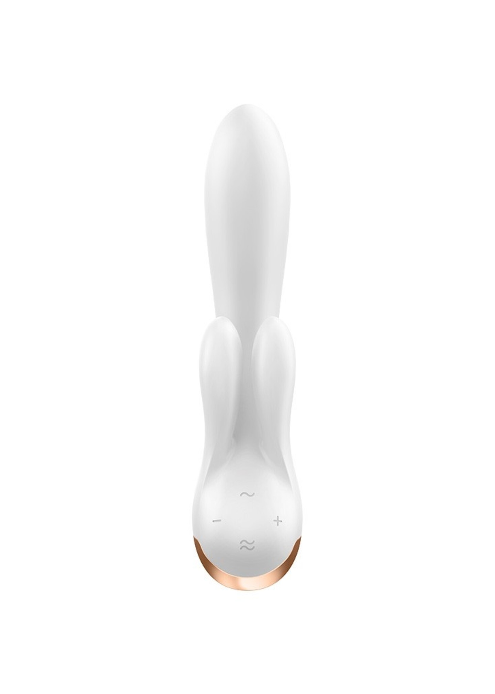 Satisfyer Double Flex - Vibrateur rabbit - Blanc