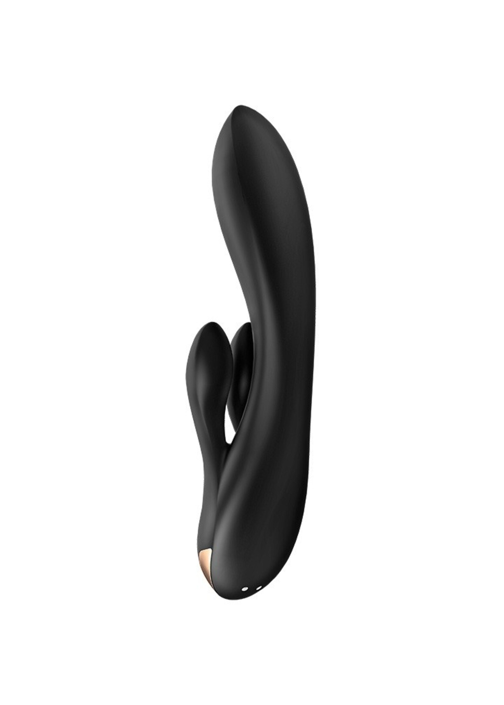 Satisfyer Double Flex – Konijnvibrator met app en 3 motoren
