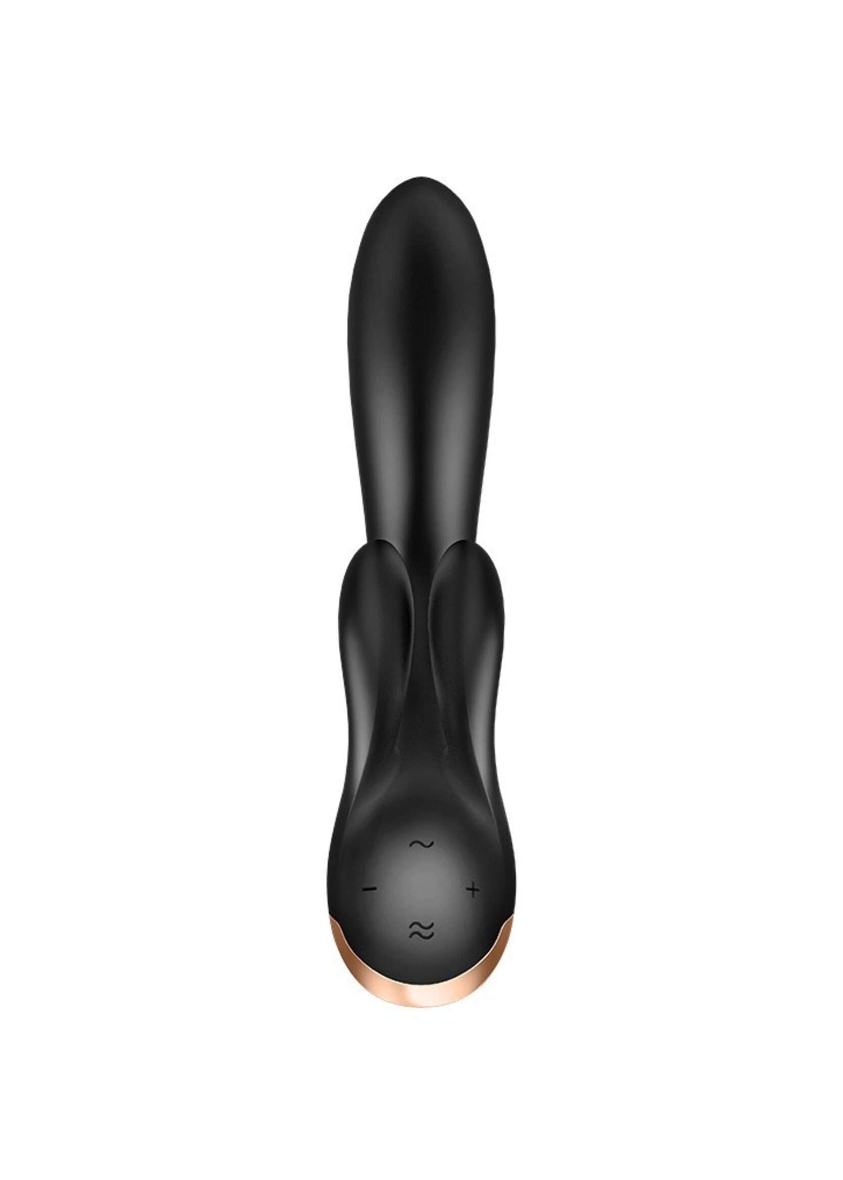 Satisfyer Double Flex - Vibrateur rabbit - Noir