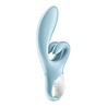 Satisfyer Touch Me - Vibromasseur Rabbit - Bleu Clair