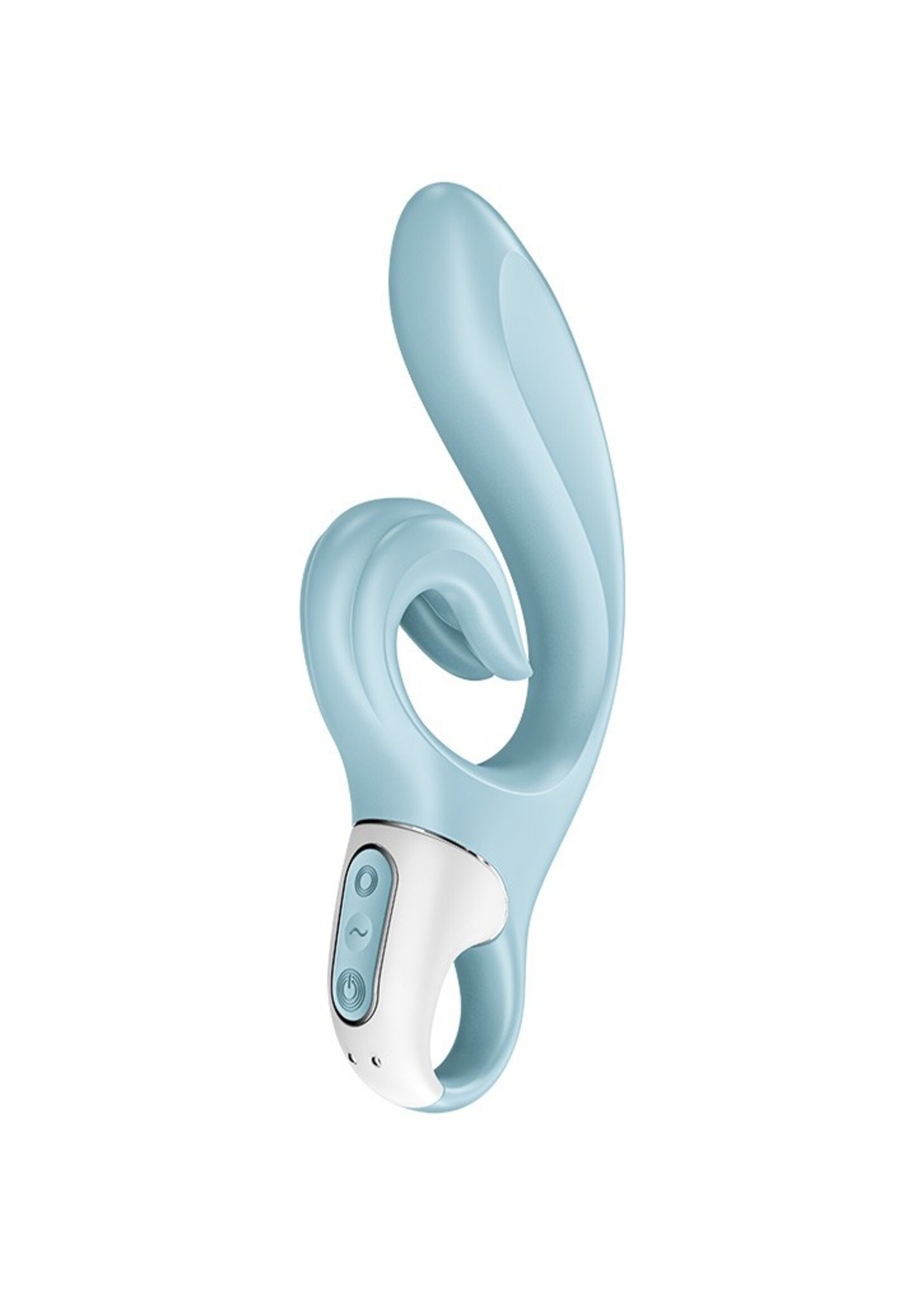 Satisfyer Love Me - Vibromasseur Rabbit - Bleu Clair