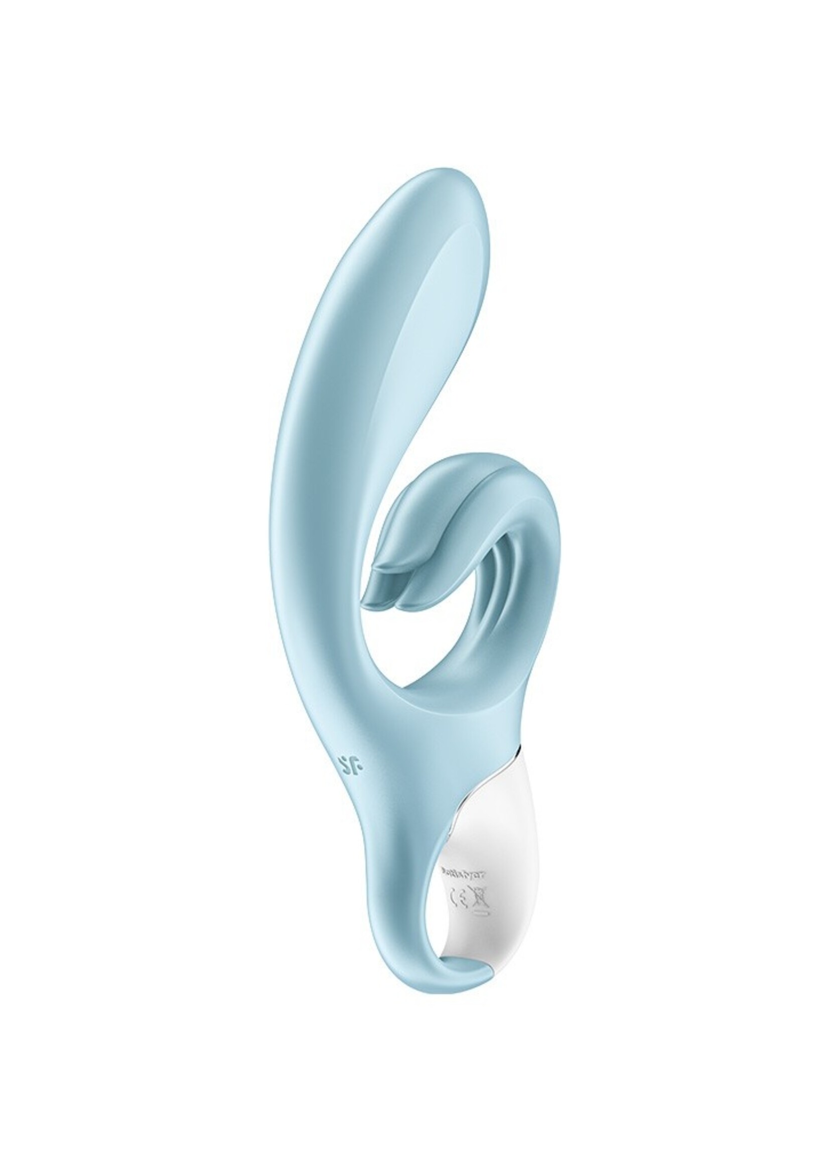 Satisfyer Love Me - Vibromasseur Rabbit - Bleu Clair