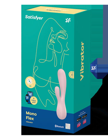 Satisfyer Satisfyer Mono Flex Mauve / incl. Bluetooth and App