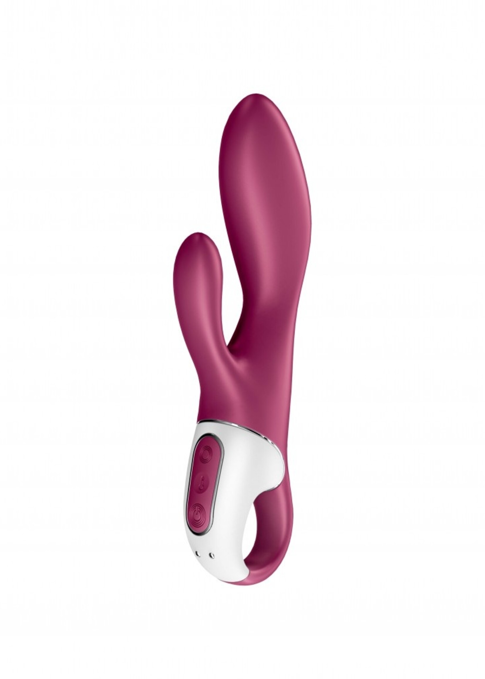 Satisfyer Heated Affair - Vibromasseur Point G Chauffant + Rabbit - Berry