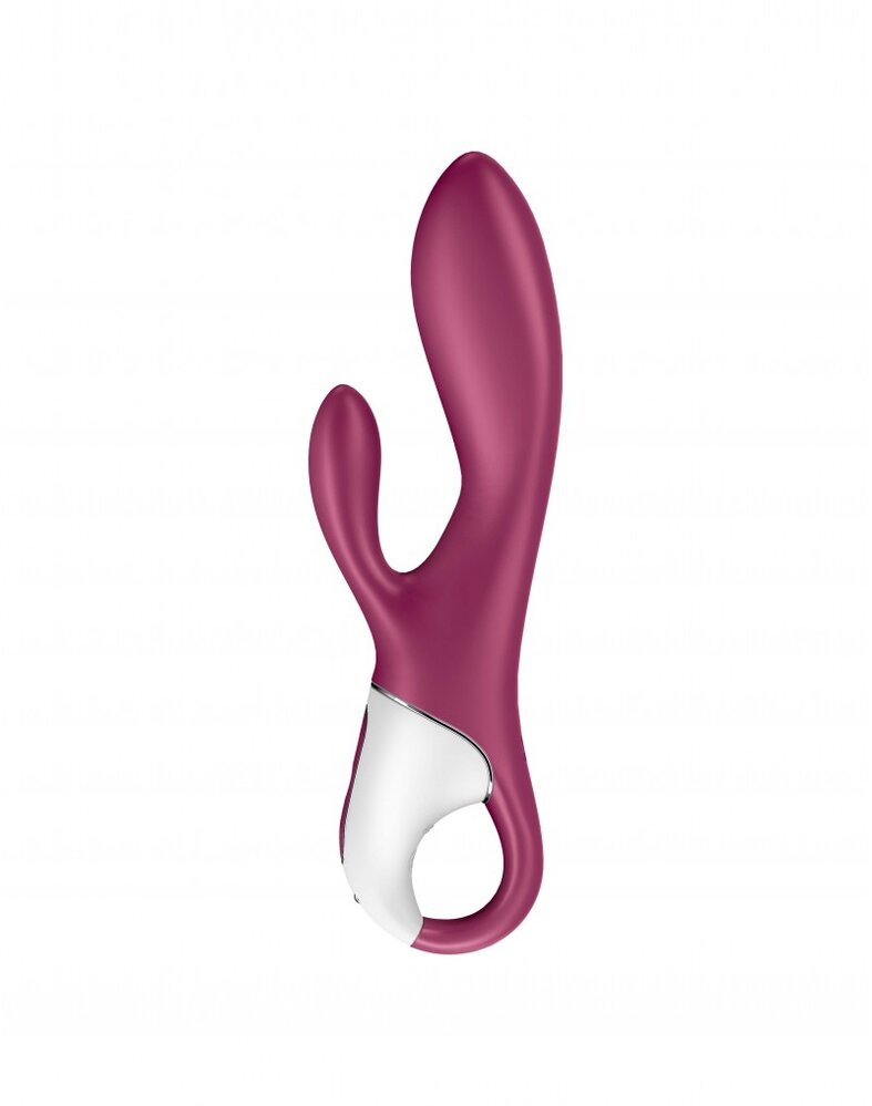 Satisfyer Heated Affair - Vibromasseur Point G Chauffant + Rabbit - Berry