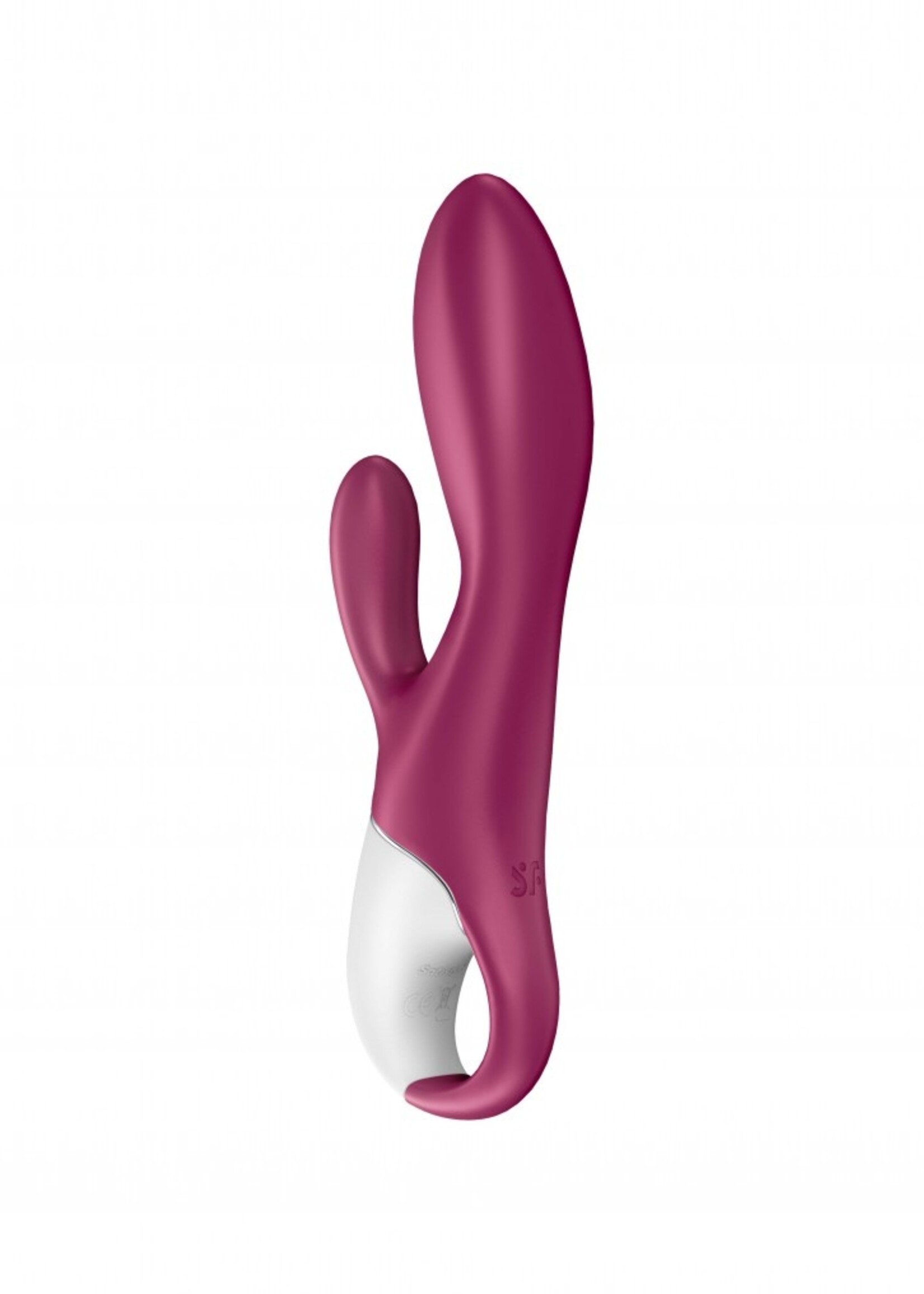 Satisfyer Heated Affair - Vibromasseur Point G Chauffant + Rabbit - Berry