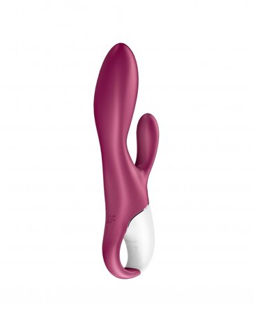 Satisfyer Heated Affair - Vibromasseur Point G Chauffant + Rabbit - Berry
