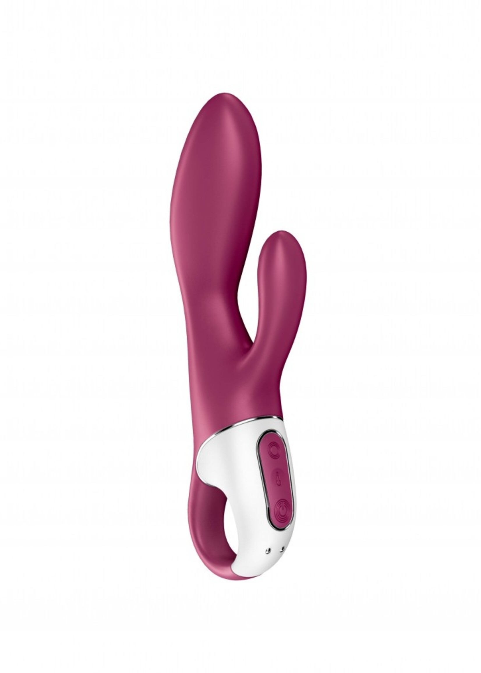 Satisfyer Heated Affair - Vibromasseur Point G Chauffant + Rabbit - Berry