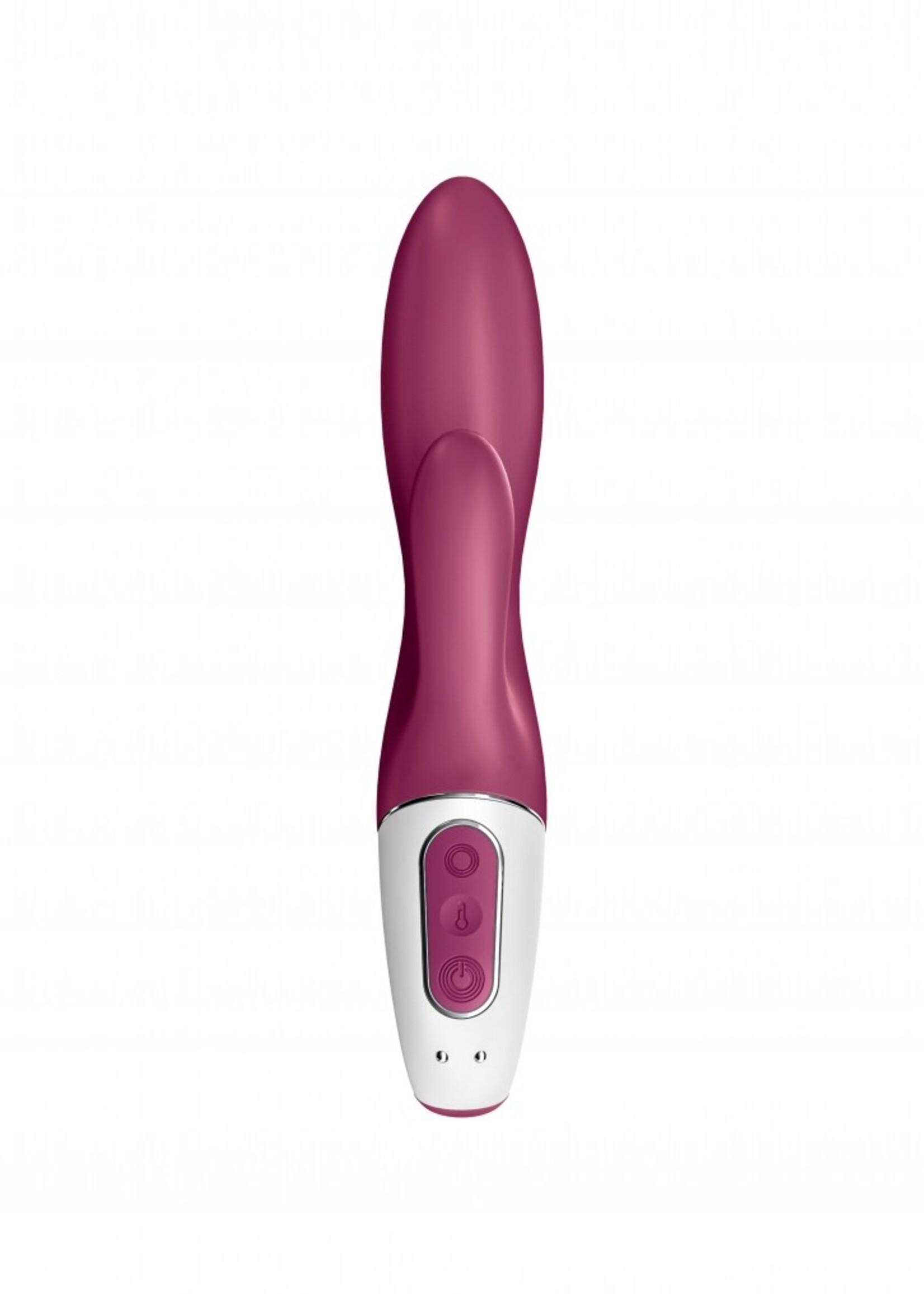 Satisfyer Heated Affair - Vibromasseur Point G Chauffant + Rabbit - Berry