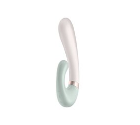 Satisfyer Heat Wave - Verwarmde Rabbit Vibrator - Mint
