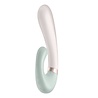 Satisfyer Heat Wave - Vibrateur rabbit chauffant - Mint