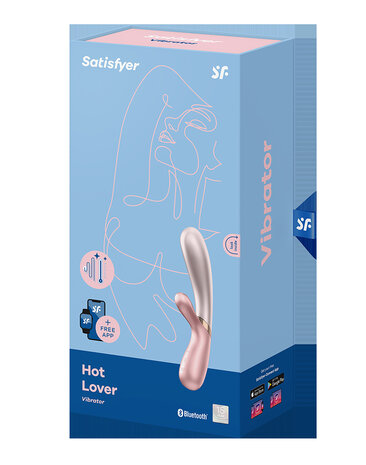 Satisfyer Hot Lover – Konijnvibrator met verwarmingsfunctie Satisfyer Hot Lover – Konijnvibrator met verwarmingsfunctie