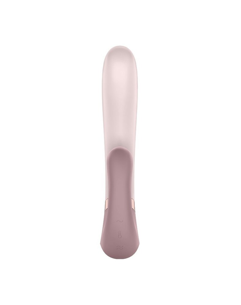 Satisfyer Heat Wave - Vibrateur rabbit chauffant - Mauve