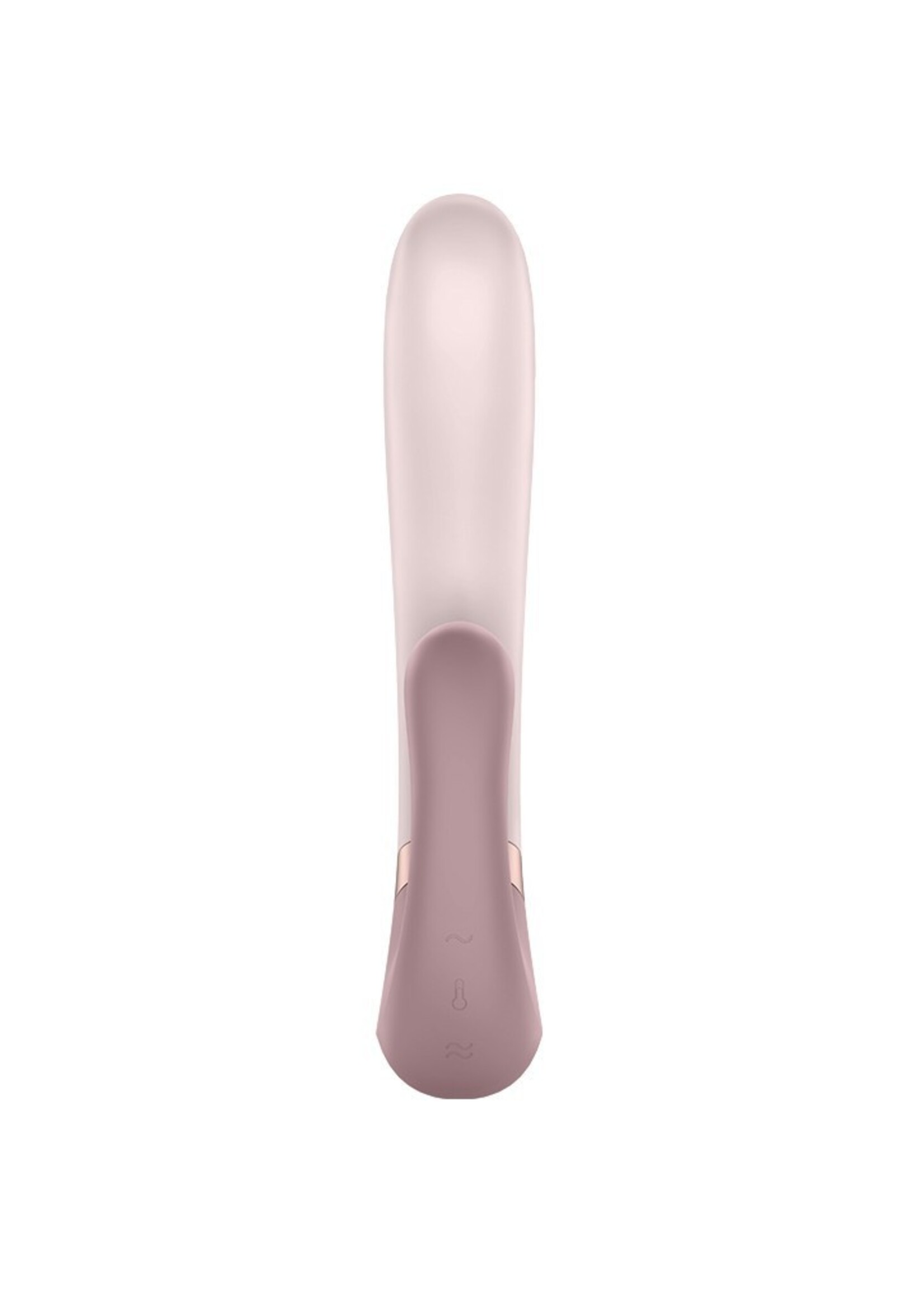 Satisfyer Heat Wave - Vibrateur rabbit chauffant - Mauve