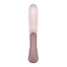 Satisfyer Heat Wave - Vibrateur rabbit chauffant - Mauve