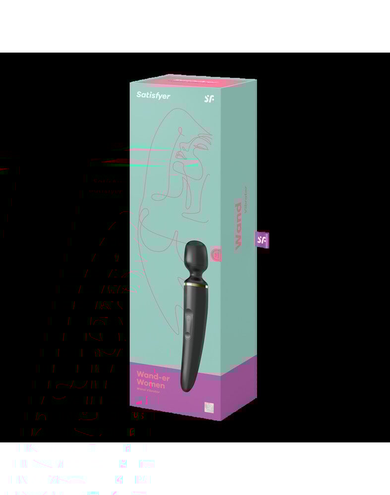 Satisfyer Wand-er Woman Black Satisfyer Wand-er Woman Black