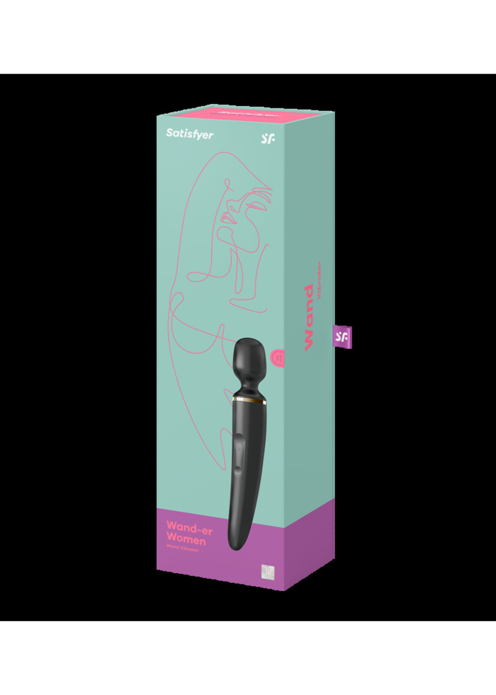 Satisfyer Wand-er Woman Black