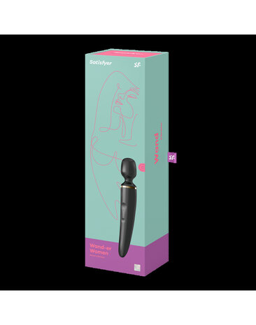 Satisfyer Wand-er Woman Black Satisfyer Wand-er Woman Black