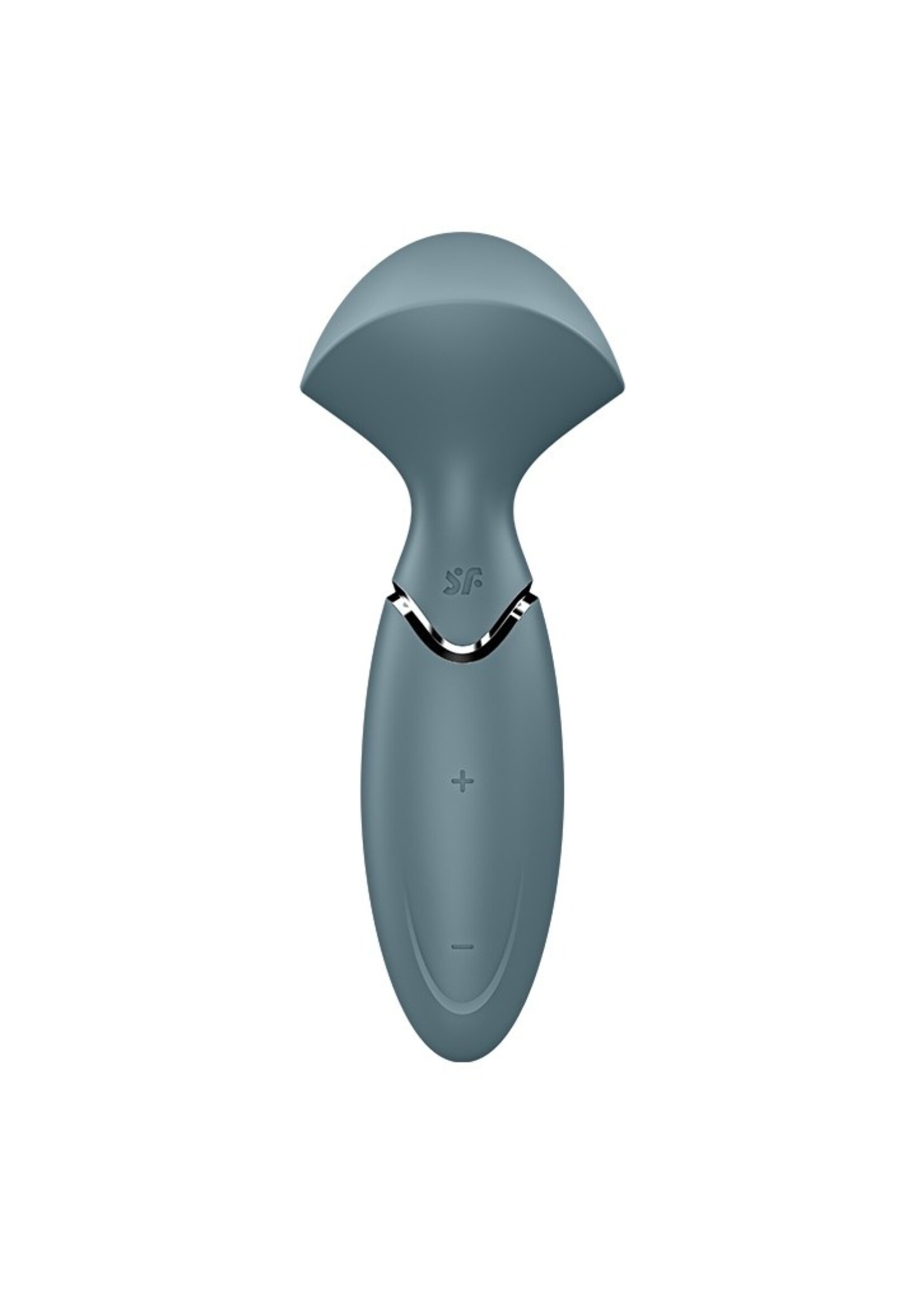 Satisfyer Mini Wand-er - Vibromasseur baguette - Gris